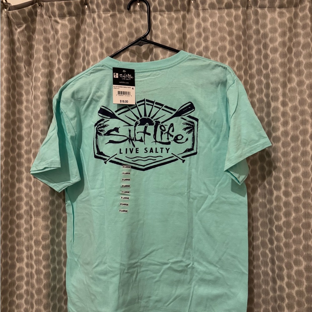 Salt Life Blue Short Sleeve Tee